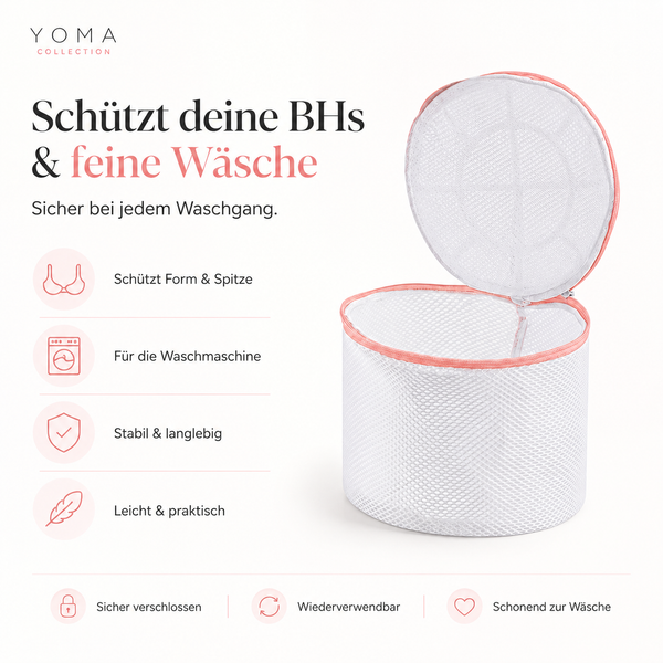 YOMA – Wäsche-Schutzbeutel für BHs & Unterwäsche