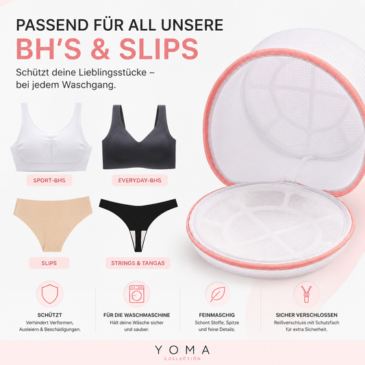 YOMA – Wäsche-Schutzbeutel für BHs & Unterwäsche