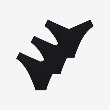 YOMA – Nahtloser V-Shape Slip 3er Set